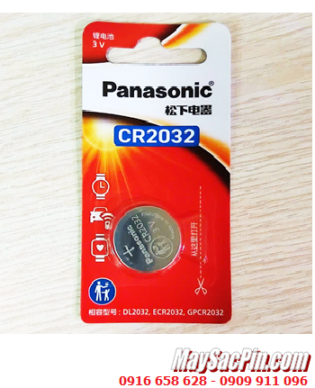 Panasonic CR-2032CW/1B Pin 3V lithium thị trường nội địa Trung (Vỉ 1viên)
